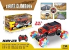 Off-road side-traveling remote control vehicle with lights and side-traveling remote control Specification image